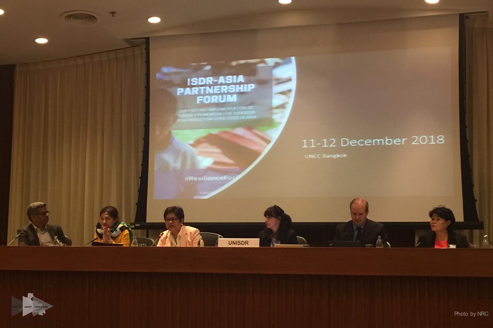 NRC executive director presents scorecard at UNDRR events