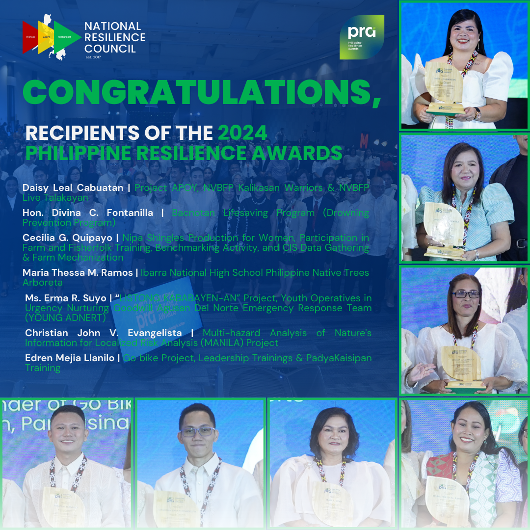 Congratulatory Post for 2024 PRA Awardees