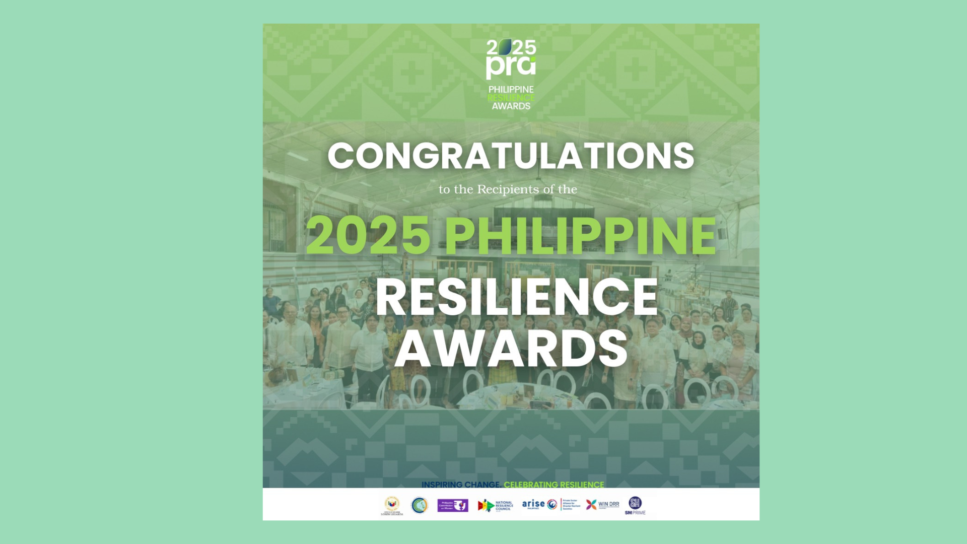 The third year 3 of the Philippines Resilience Awards (PRA) was a success!