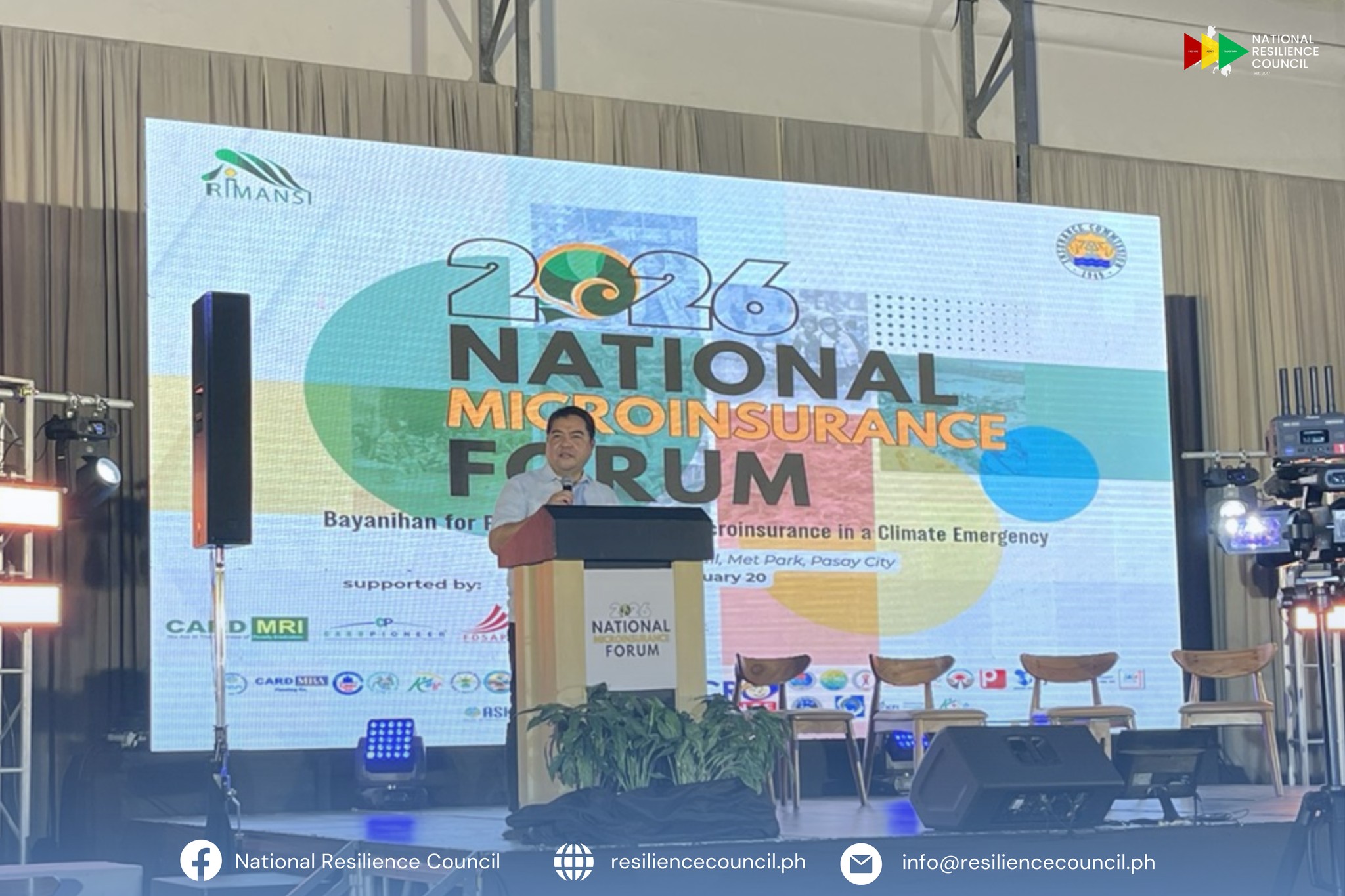 NRC Highlights Role of Microinsurance in Strengthening Climate Resilience at National Forum