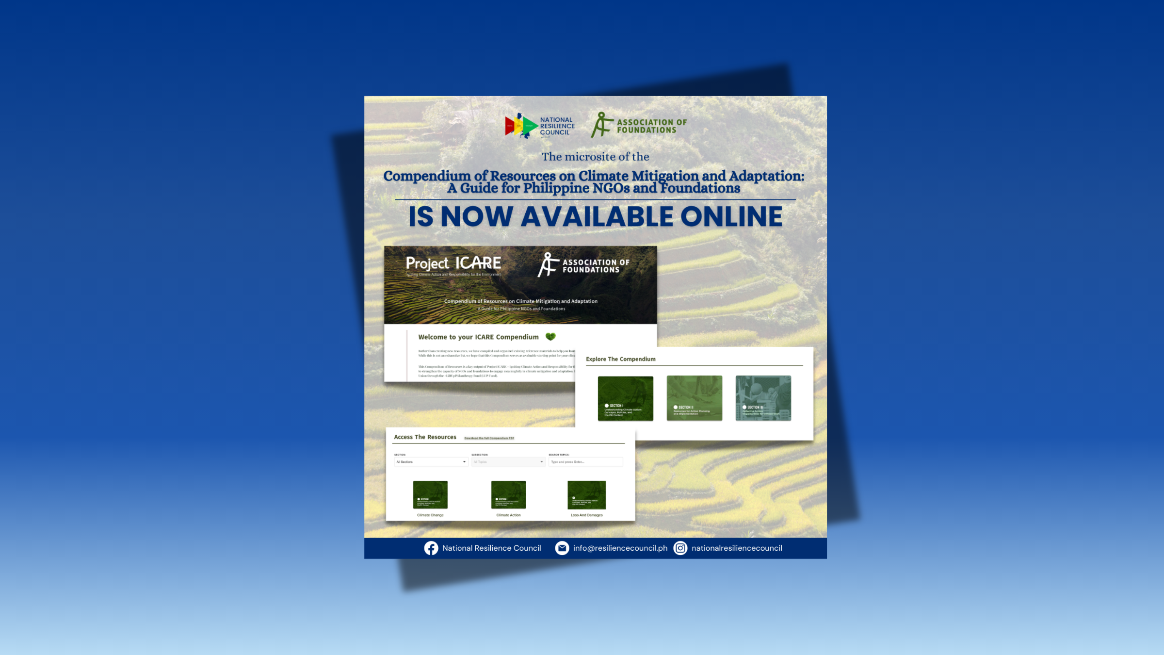 The ICARE Compendium microsite is now live!