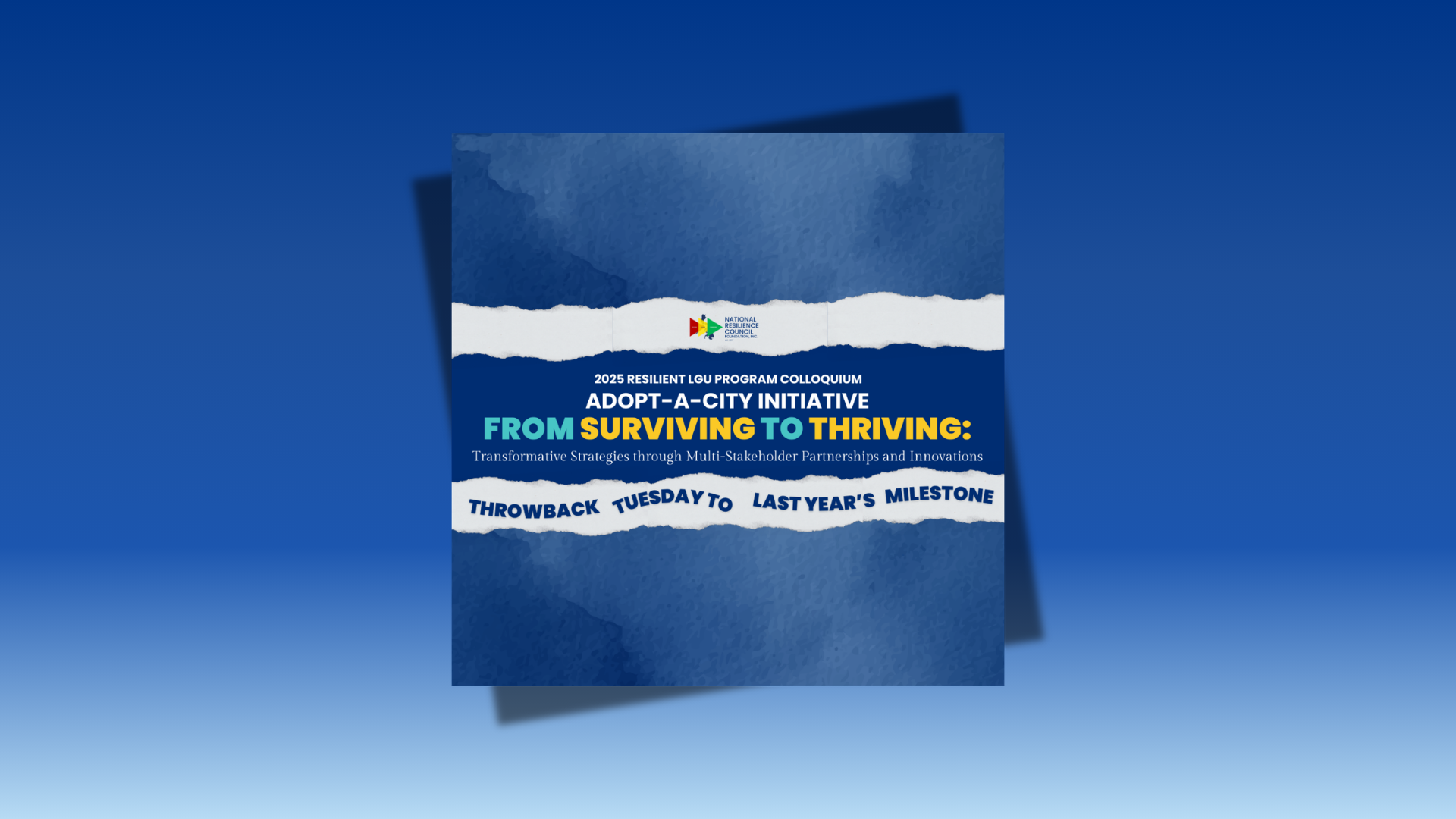 Throwback to one of last year’s milestones!